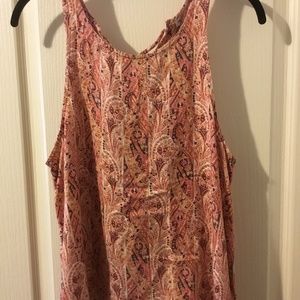 American Eagle back tie top sz med